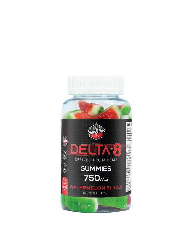 Delta 8 Watermelon Slices 30ct 750mg