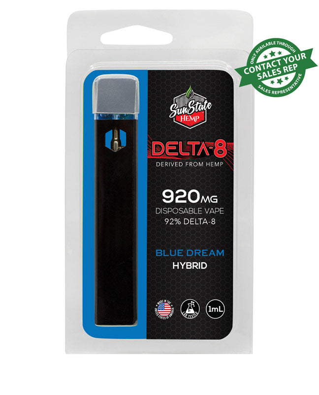 Delta 8 Hybrid Blue Dream 1ml 920mg Disposable